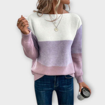 Sophie | Gemütlicher Patchwork-Pullover