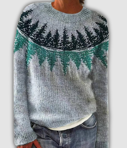 Makenna - Gemütlicher Retro-Pullover