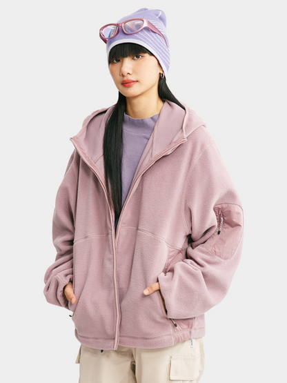 BearBoard - Unisex Warme Fleece Kapuzenjacke