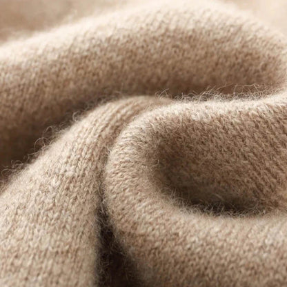 Corvino Kaschmir-Zip-Cardigan