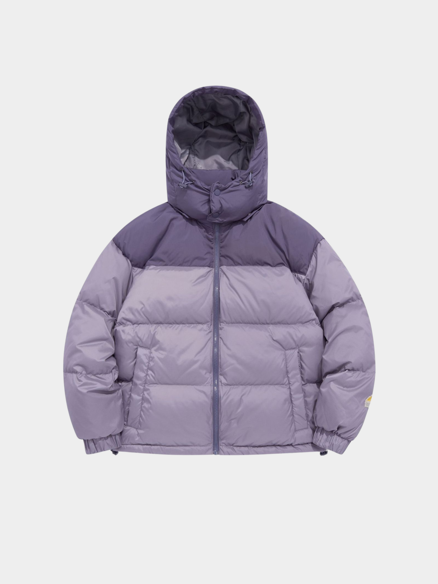 BluffPeak - Unisex Abnehmbare Kapuze Wasserabweisende Entendaunenjacke