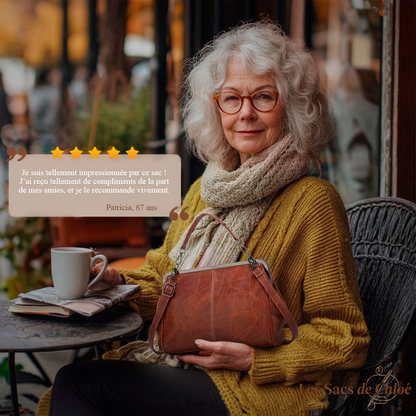 Johanna™ | Klassische Charme Leder Schultertasche