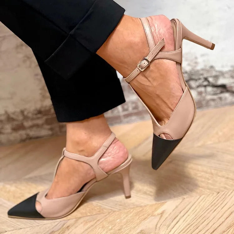 Évelyne | Zweifarbige Pumps