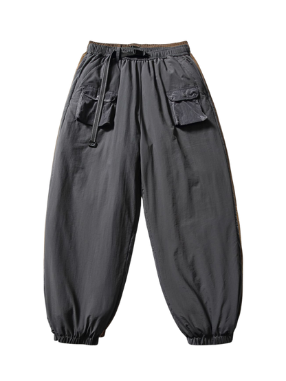 EaglePeak - Unisex 90% Entenfedern Utility Schneehosen mit Zugsaum