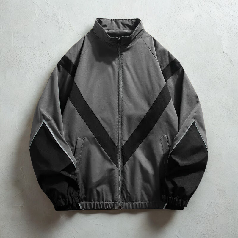 Armand Noir Patchwork-Jacke