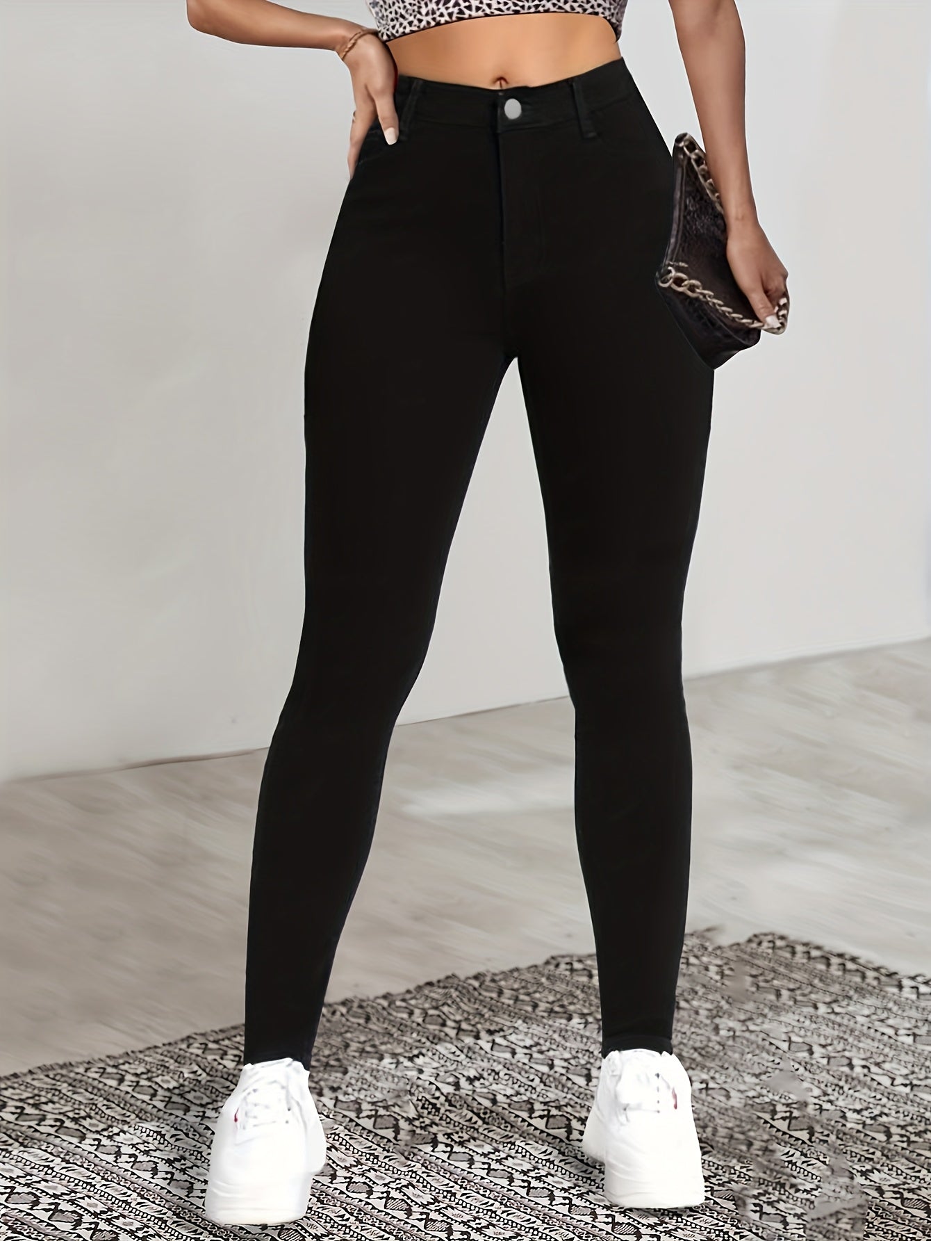LISETTE™ - Elegante High-Waist Skinny Jeans
