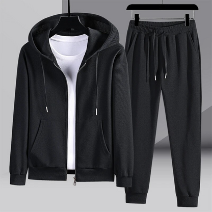 Waffle-Strick Loungewear Set