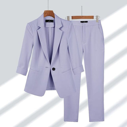Viktoriya - Zweiteiliges Blazer- und Hosen-Set