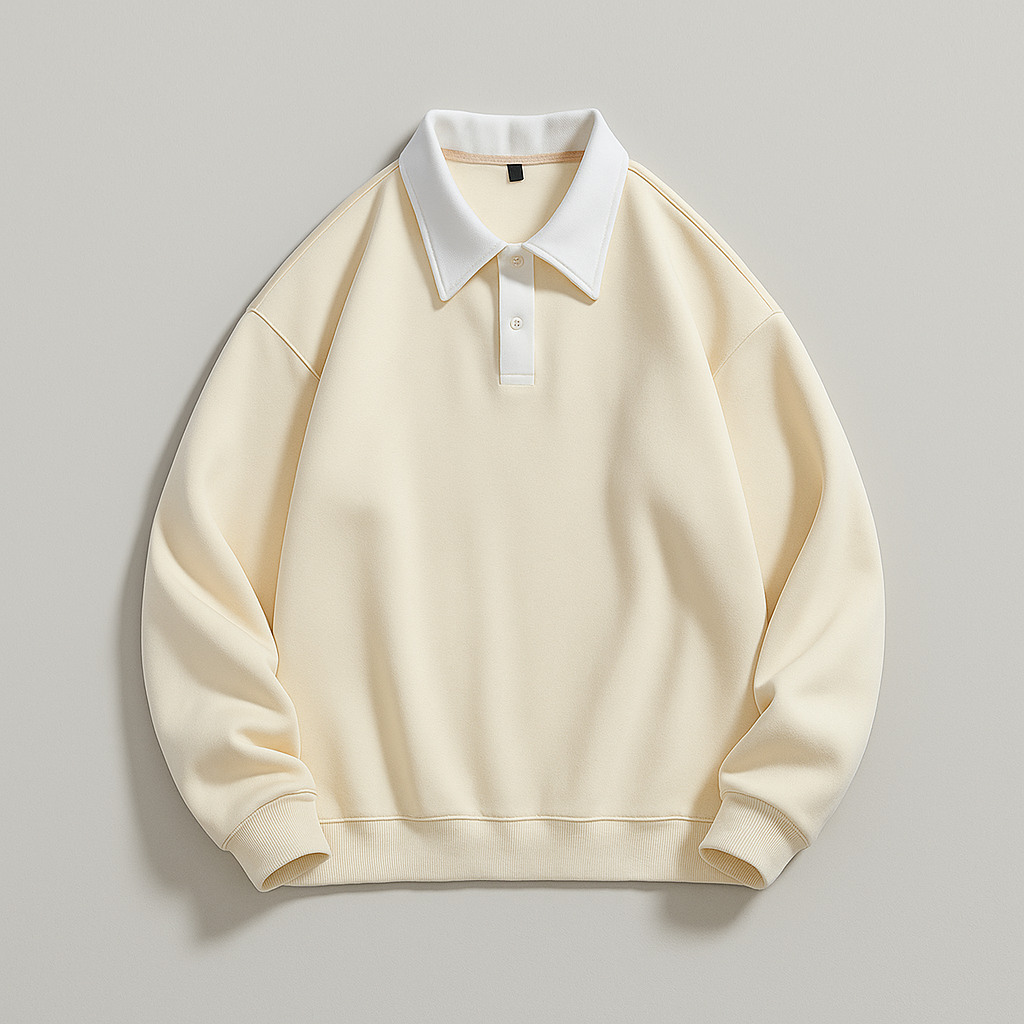 CHARLES COLLAR SWEATER