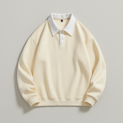 CHARLES COLLAR SWEATER