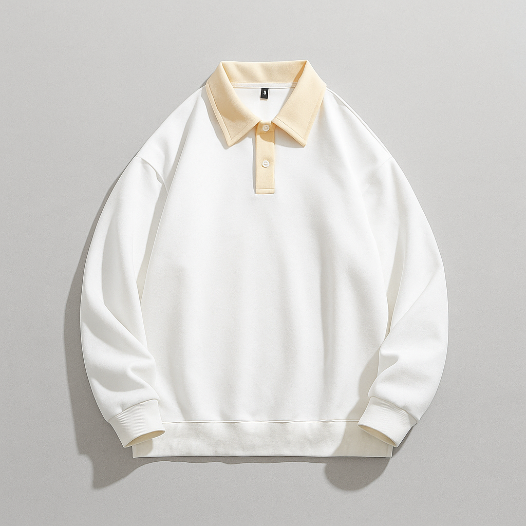 CHARLES COLLAR SWEATER