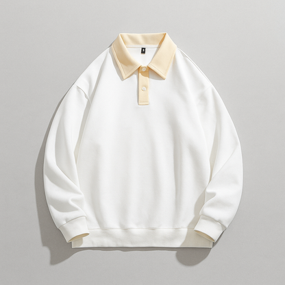 CHARLES COLLAR SWEATER