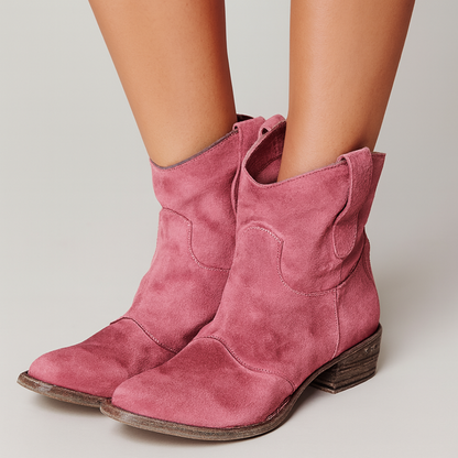 ELYRA™ | Wildleder Stiefeletten Premium