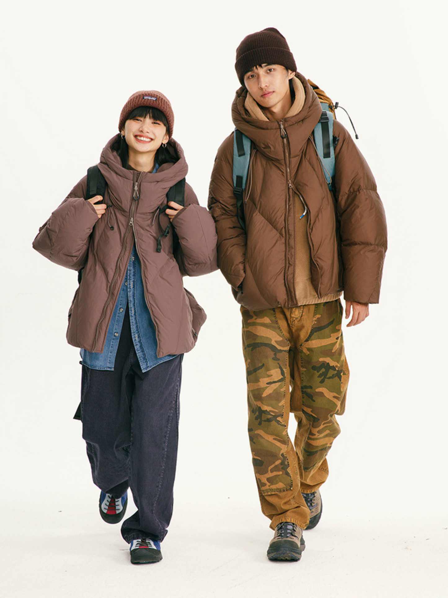 EchoGo - Unisex 90% Entendaunen Triple Protection Daunenjacke