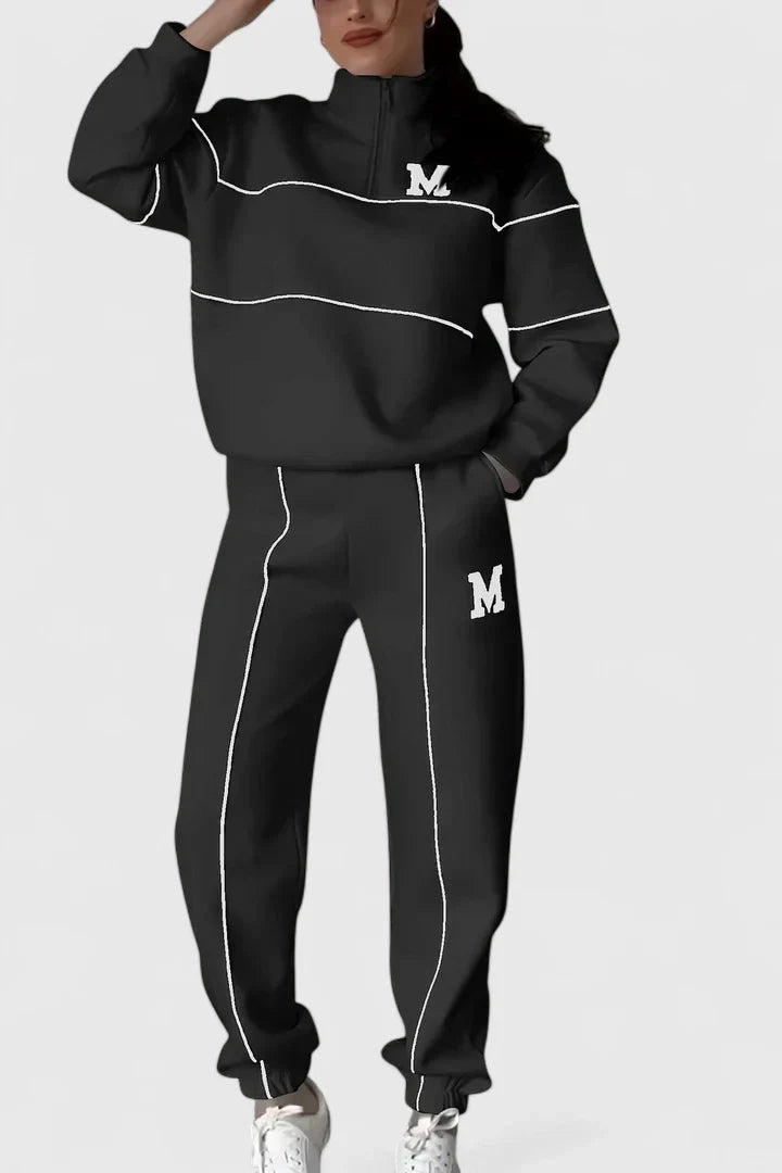 Thalynnae | Bequemer Pullover- und Hosen-Set