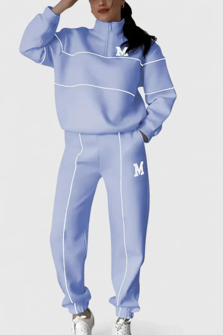 Thalynnae | Bequemer Pullover- und Hosen-Set