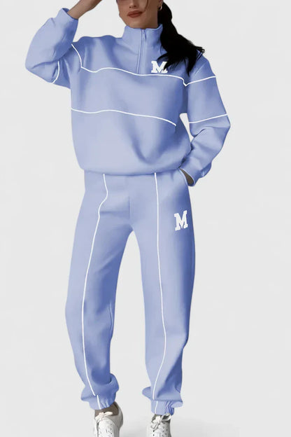 Thalynnae | Bequemer Pullover- und Hosen-Set