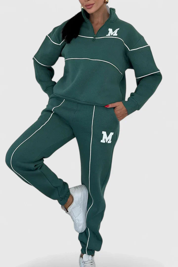 Thalynnae | Bequemer Pullover- und Hosen-Set