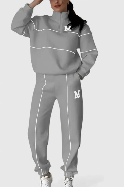 Thalynnae | Bequemer Pullover- und Hosen-Set