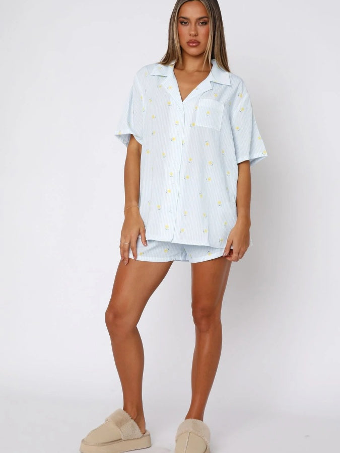 Liber Spring Damen Taschenliebe Schlafanzug