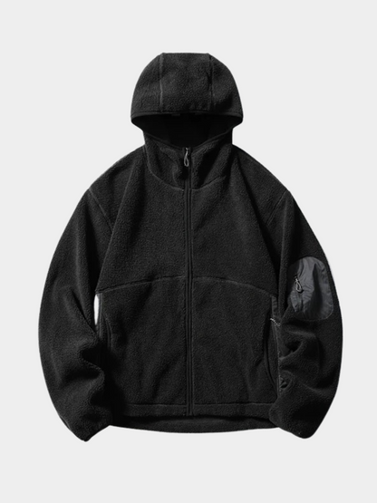 BearBoard - Unisex Warme Fleece Kapuzenjacke