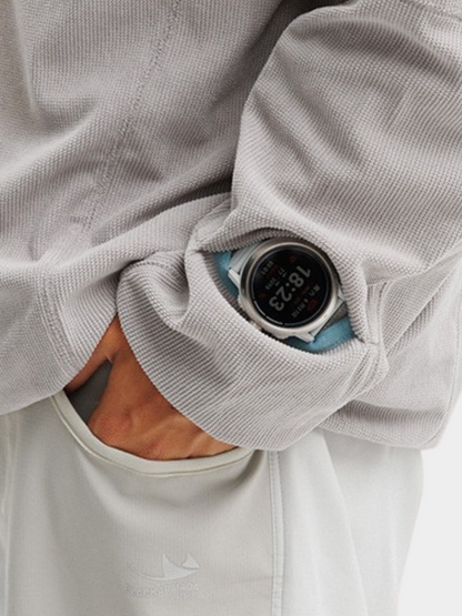 Crag - Unisex Feuchtigkeitsableitender Hoher Kragen Hoodie Basisschicht