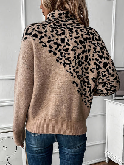 ZAYNA™ – Leopardenpullover