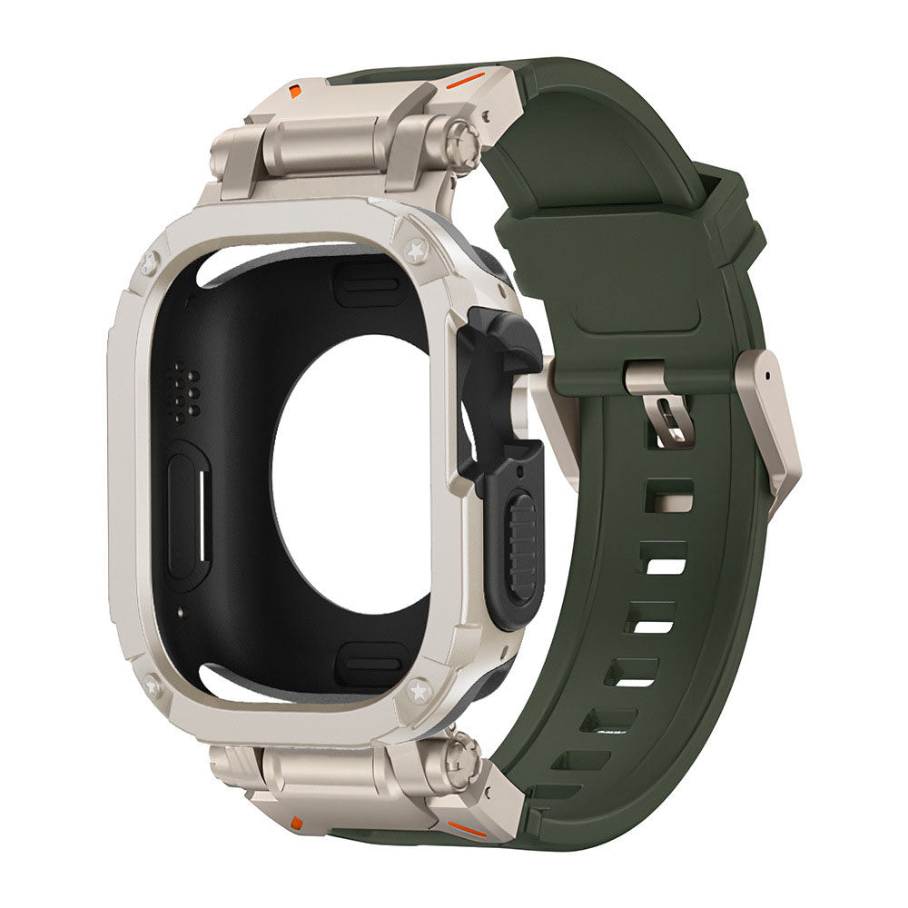 Explorer Titanlegierung Panzerung Anti-Fall Apple Watch Armband mit Uhrengehäuse