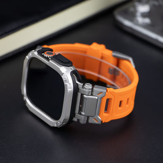Explorer Titanlegierung Panzerung Anti-Fall Apple Watch Armband mit Uhrengehäuse