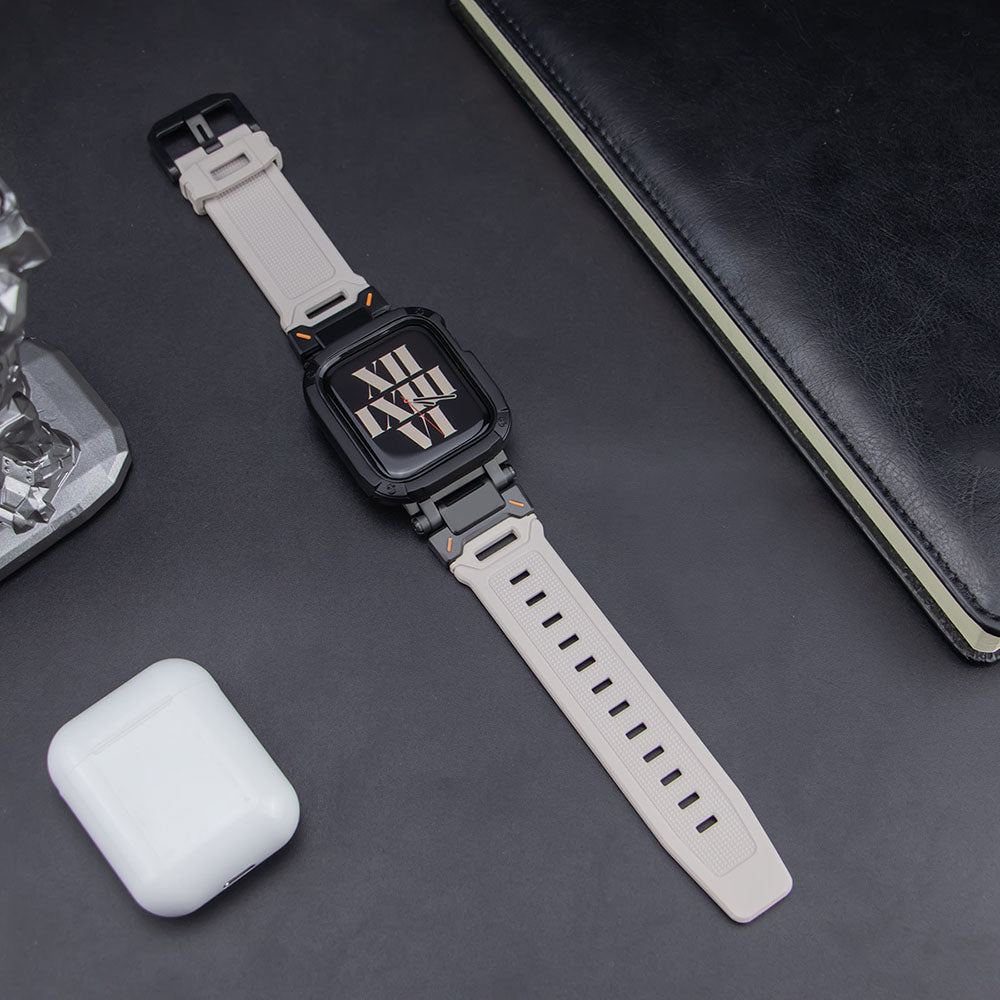 Explorer Titanlegierung Panzerung Anti-Fall Apple Watch Armband mit Uhrengehäuse