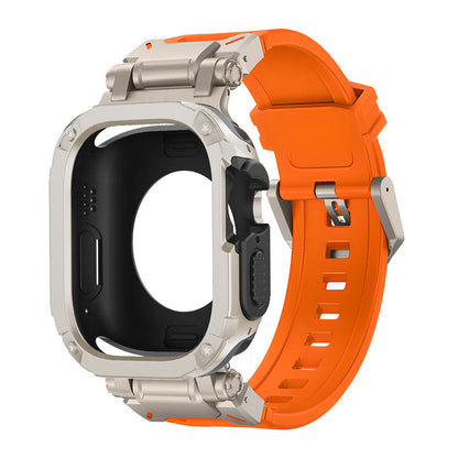 Explorer Titanlegierung Panzerung Anti-Fall Apple Watch Armband mit Uhrengehäuse