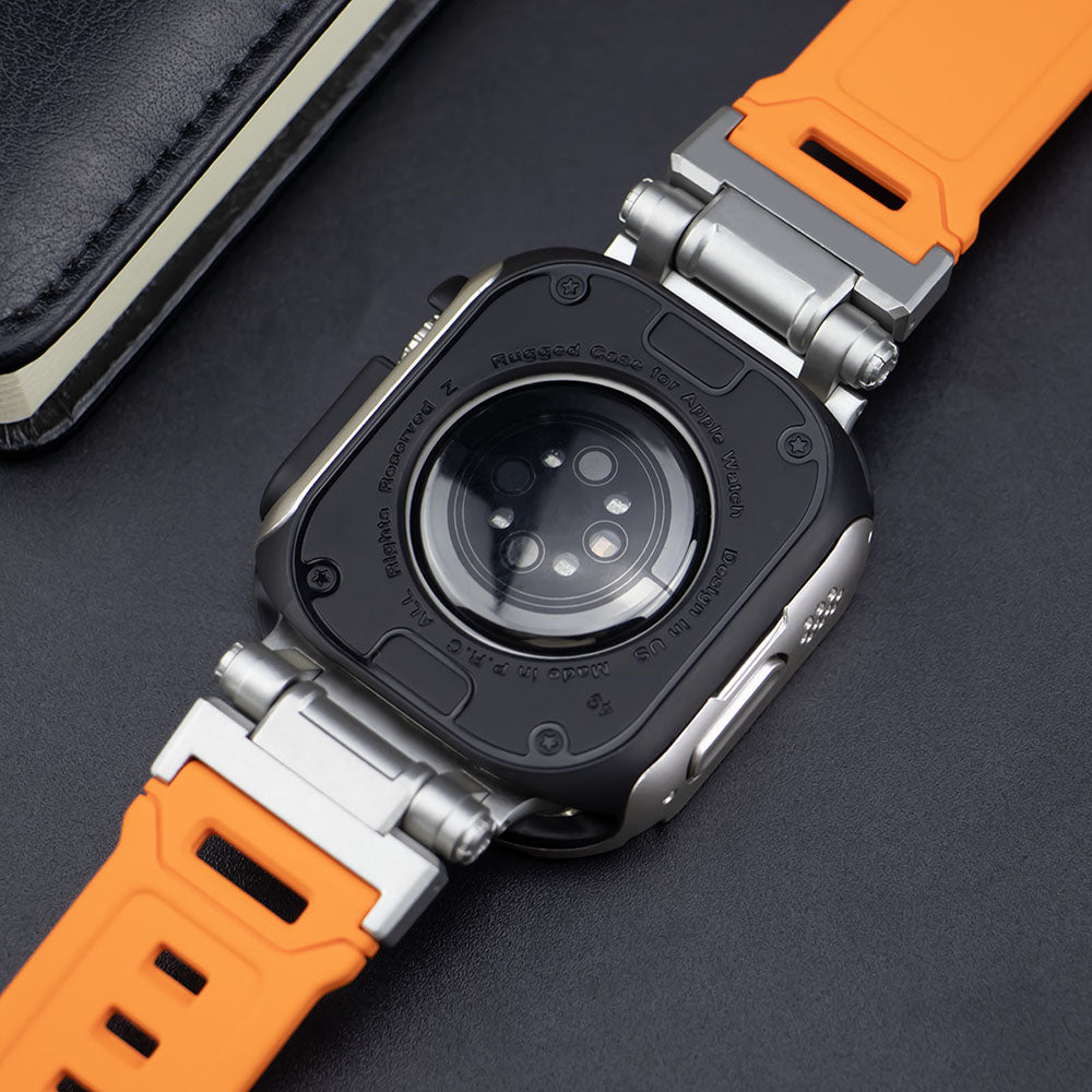 Explorer Titanlegierung Panzerung Anti-Fall Apple Watch Armband mit Uhrengehäuse