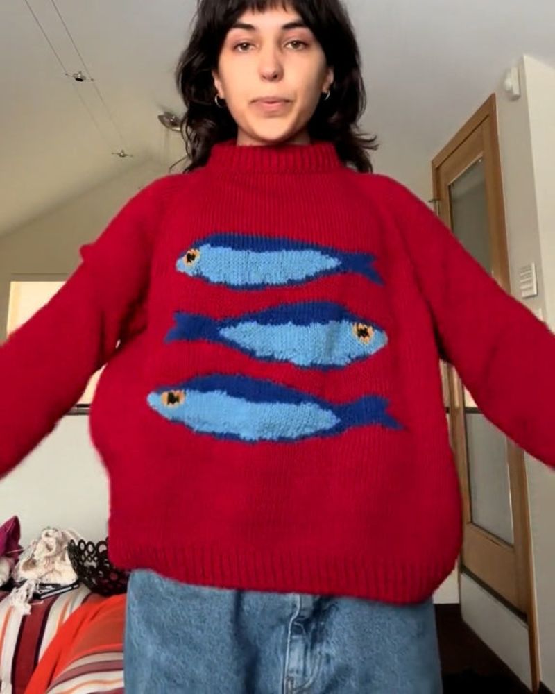 HADEIA – FISCH-SWEATER