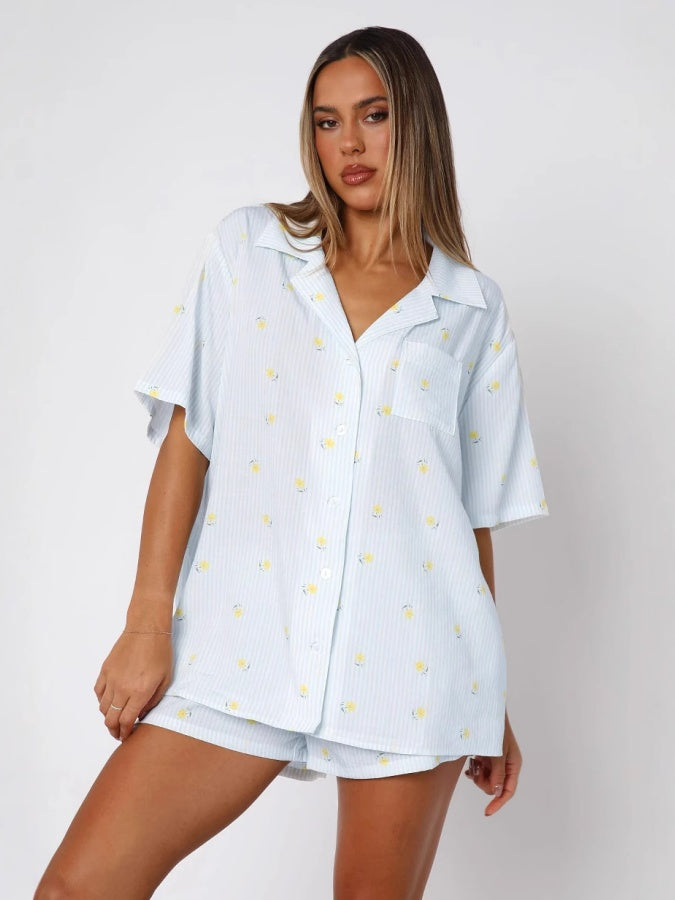 Liber Spring Damen Taschenliebe Schlafanzug