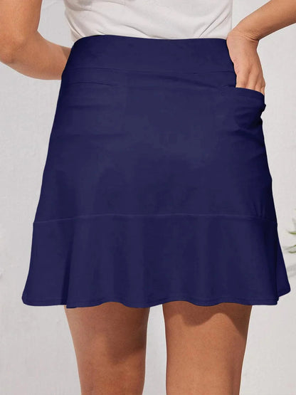 Basis 17 Zoll Rüschen-Skort UPF50+