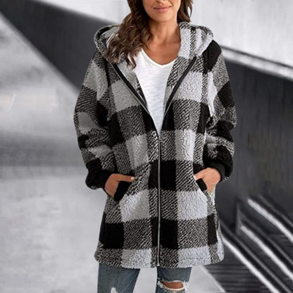 Priya | Chic Plaid Jacket