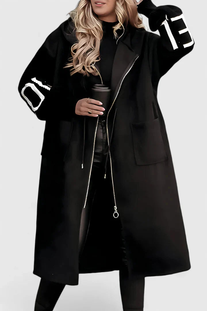 Vaye | Eleganter Kapuzenmantel