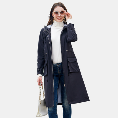 Lila – Eleganter & Wasserdichter Trenchcoat