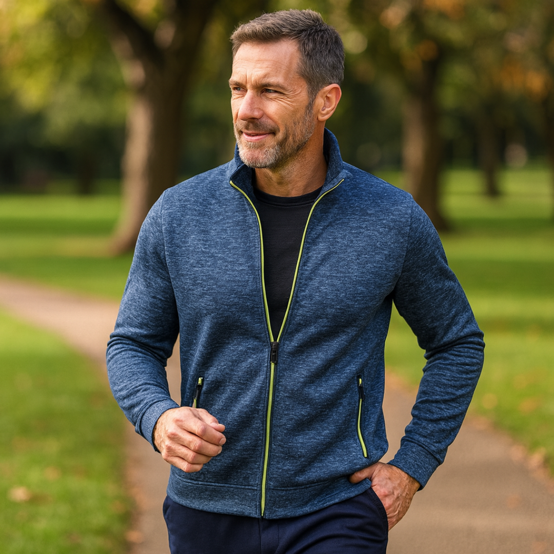 Kasper™ | Klassische Strickjacke mit Reißverschluss