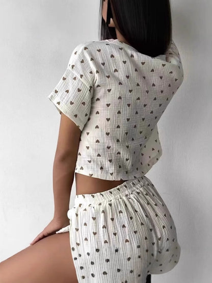 Liber Spring Damen Gaze Liebe Nachtwäsche