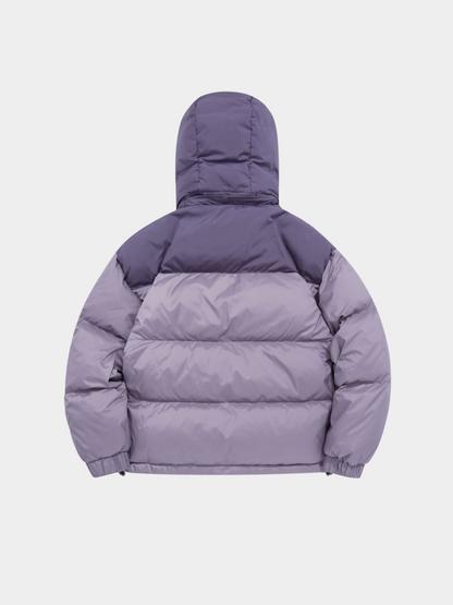 BluffPeak - Unisex Abnehmbare Kapuze Wasserabweisende Entendaunenjacke