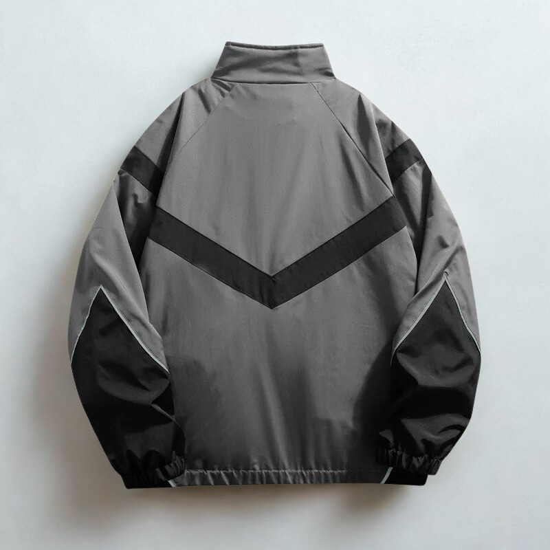 Armand Noir Patchwork-Jacke