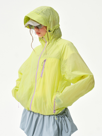 CampHat - Damen UPF50+ Schutz Packbare Kühljacke