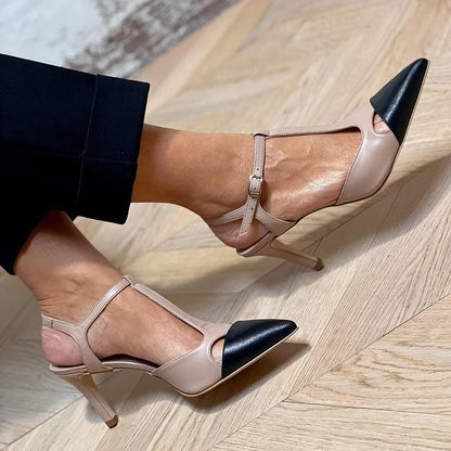 Évelyne | Zweifarbige Pumps