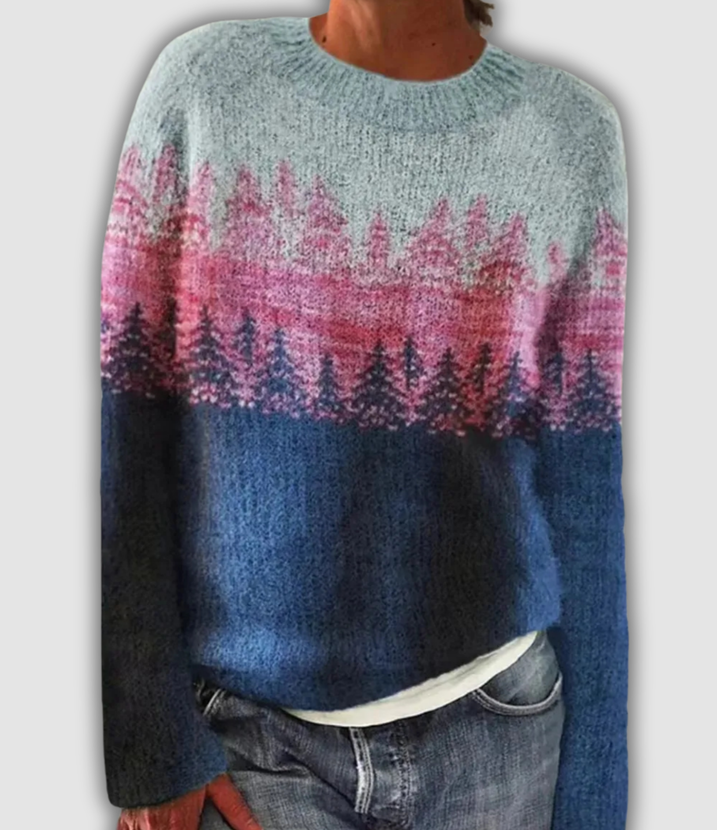 Makenna - Gemütlicher Retro-Pullover