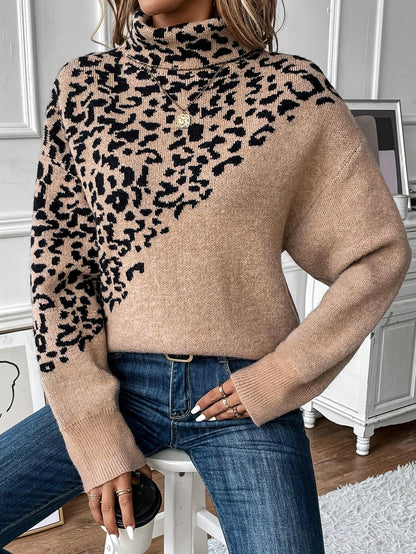 ZAYNA™ – Leopardenpullover
