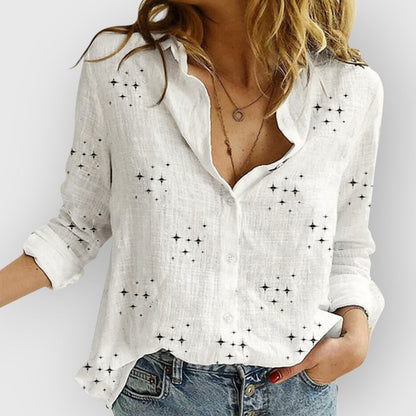 ELYRA™ | Bluse mit Stern-Details