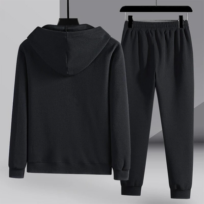 Waffle-Strick Loungewear Set