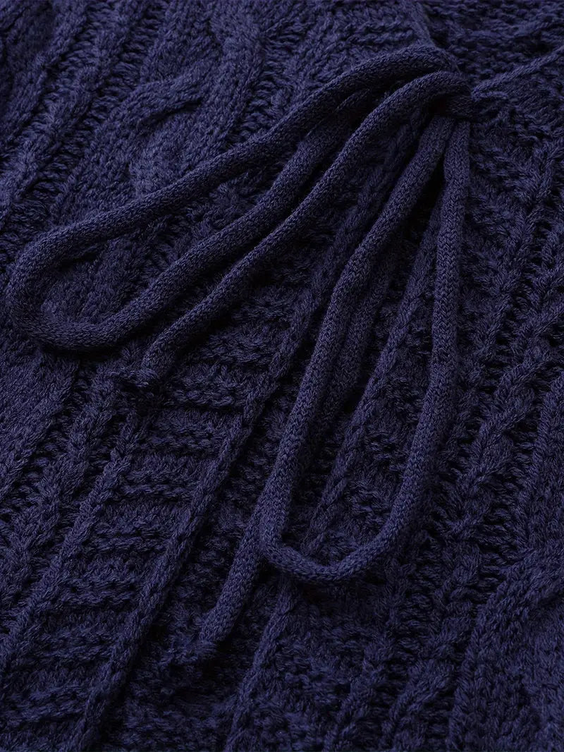 ELYRA™ | V-Ausschnitt Strickjacke