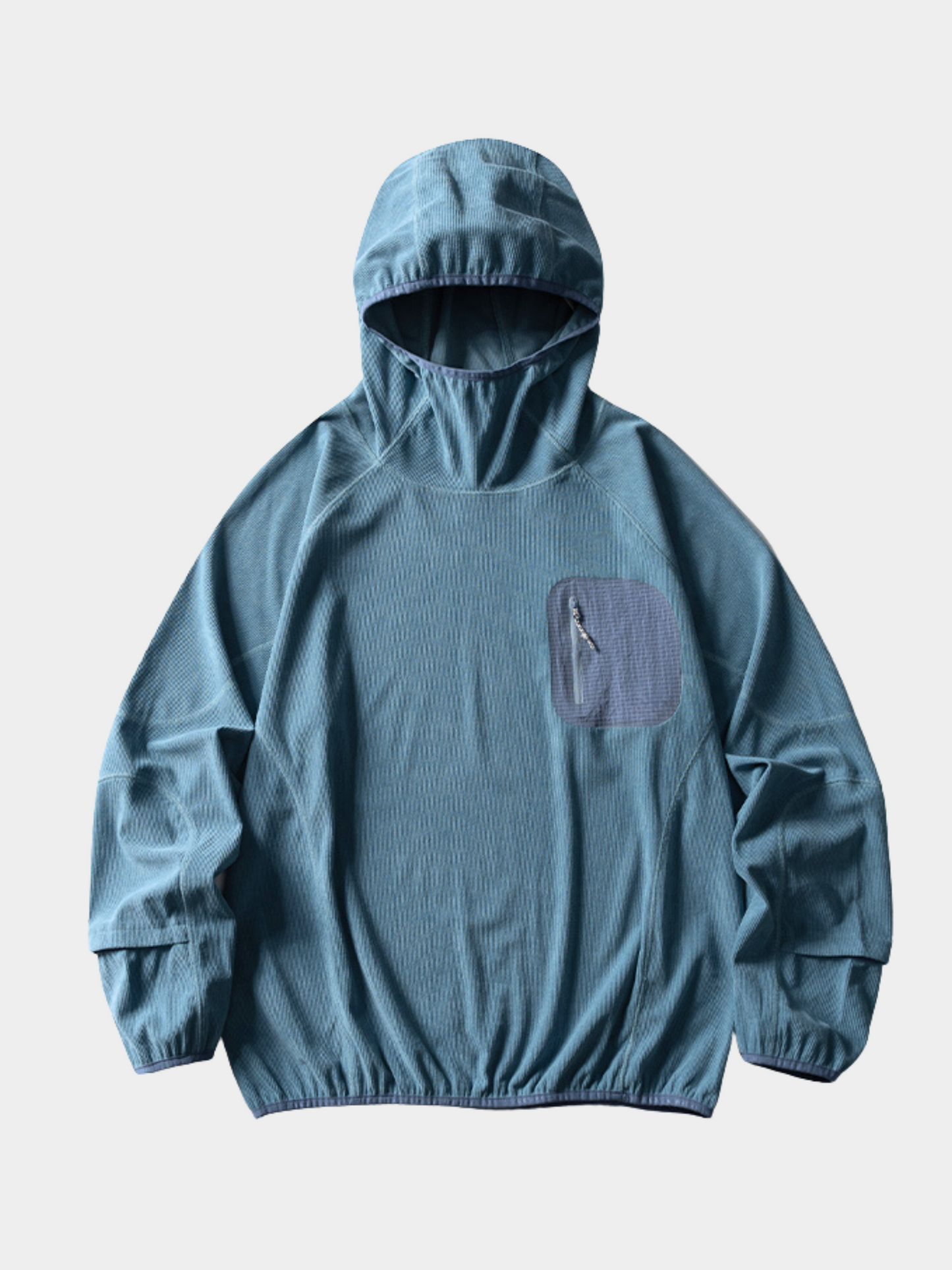 Crag - Unisex Feuchtigkeitsableitender Hoher Kragen Hoodie Basisschicht